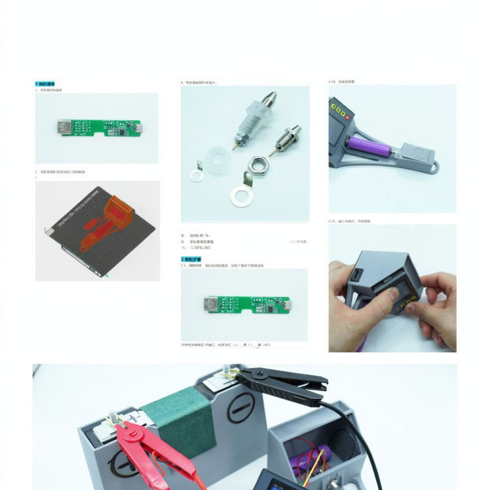 効率的なバッテリー内部抵抗電圧テスター。実験室でのメンテナン - Battery Internal Resistance Tester Four Wire のレビューと価格