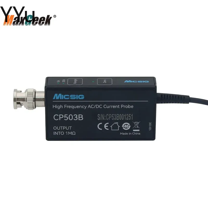 Micsig CP503B CP1003B AC/DC電流プ - Current Probe Ac Dc 50Mhz Oscilloscope のレビューと価格