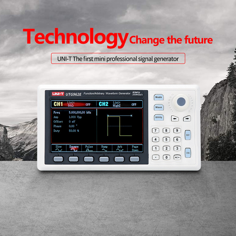 UNI-T UTG932E UTG962E 機能任意波形発生 - Dual Channel Arbitrary Waveform Function Generator 60Mhz のレビューと価格